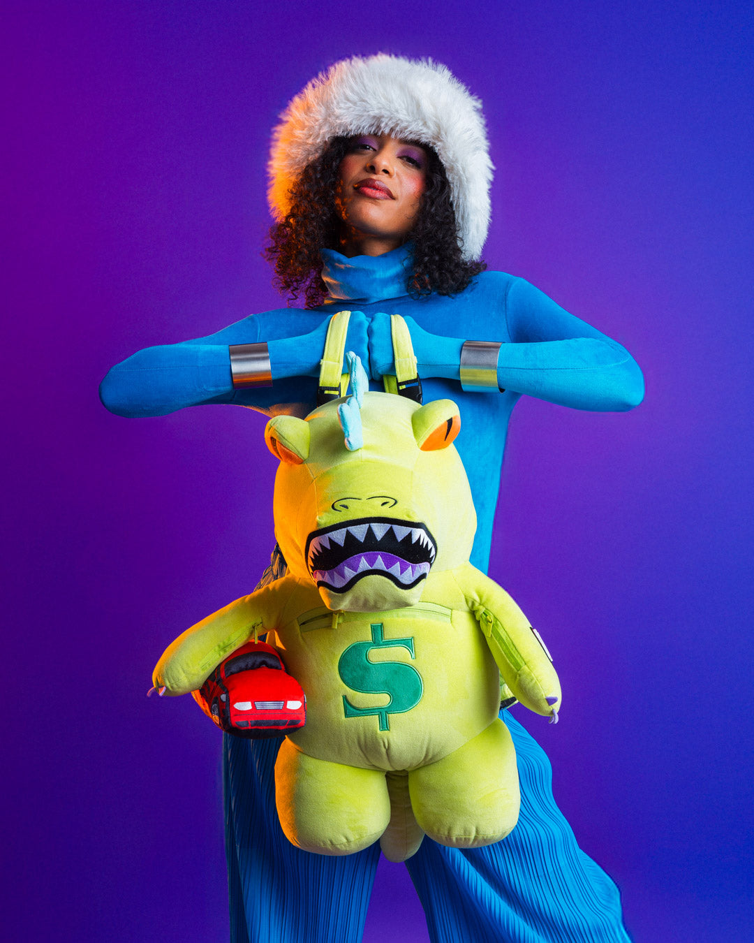 RUGRATS REPTAR GROWL PLUSH BACKPACK