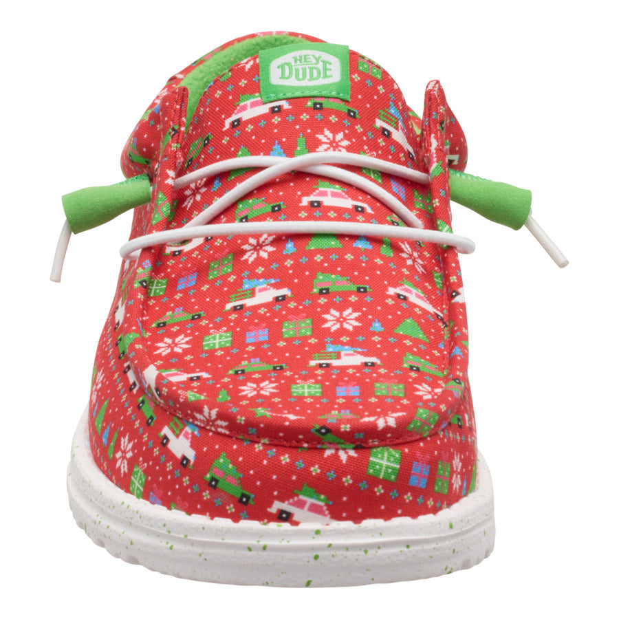 Wally Holiday Sweater - Red/Green/Multi