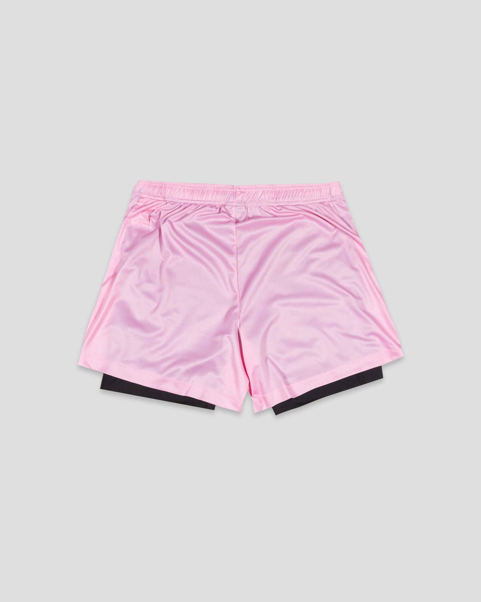 Diamond Air Liner Mesh Training Shorts (Pink) - Youth