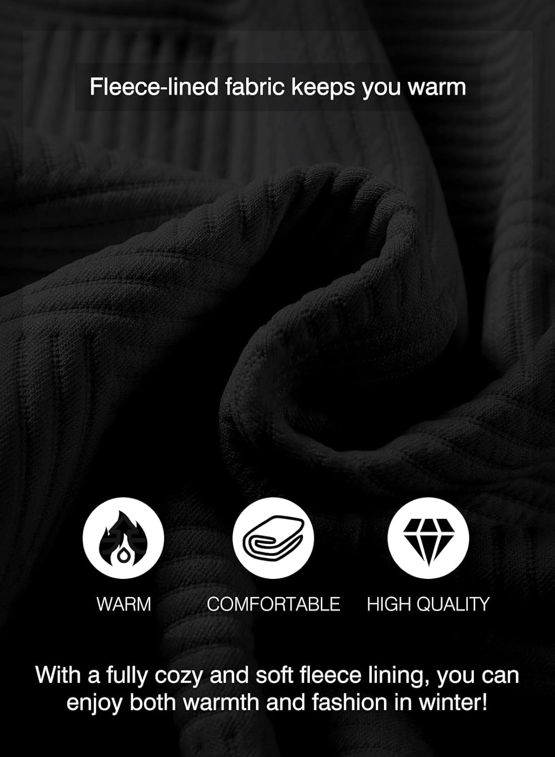 Men's 2 Piece Outfits Knit Jacquard Pullover Sweatshirt Tracksuit & Joggers Sweatpants Sweatsuit Sets with Pockets