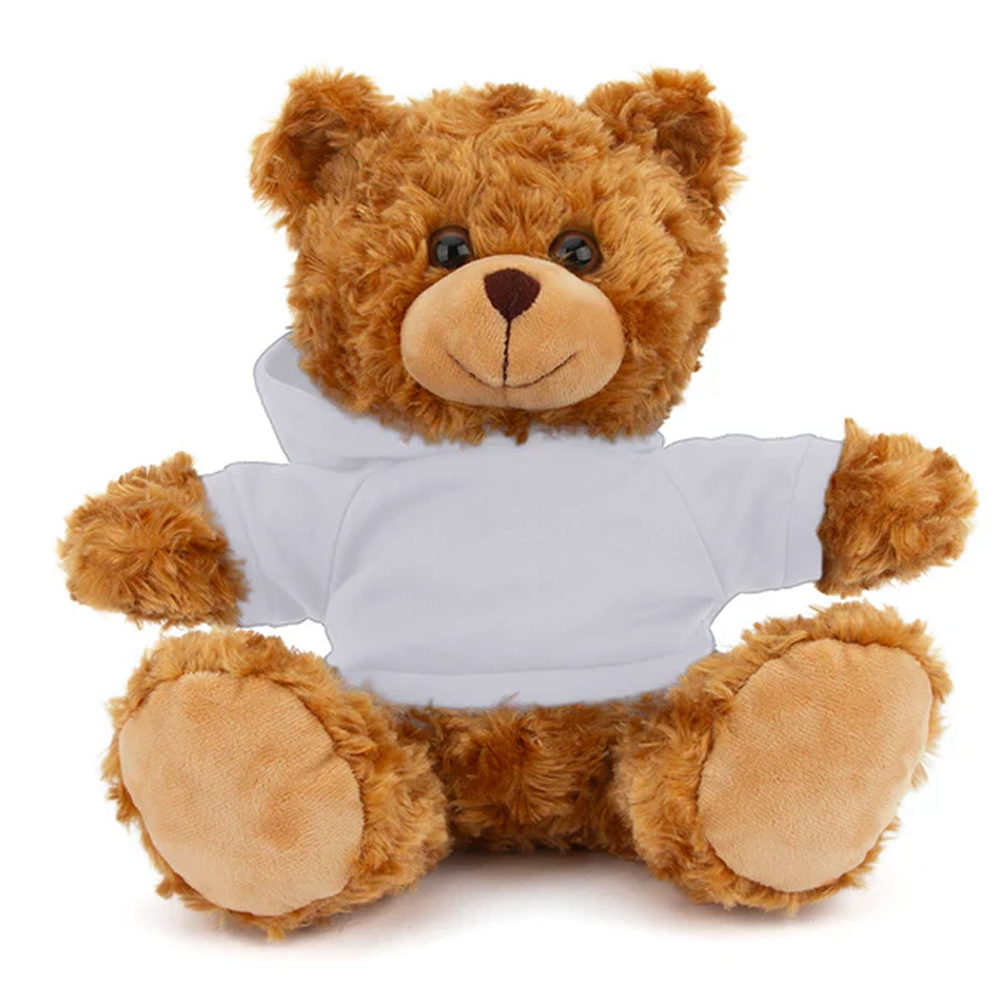 Customized Mocha Bear with Hoodie 11inch
