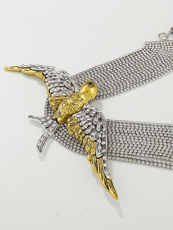 Bird Shape Tasseled Necklaces Accessories Dainty Necklace