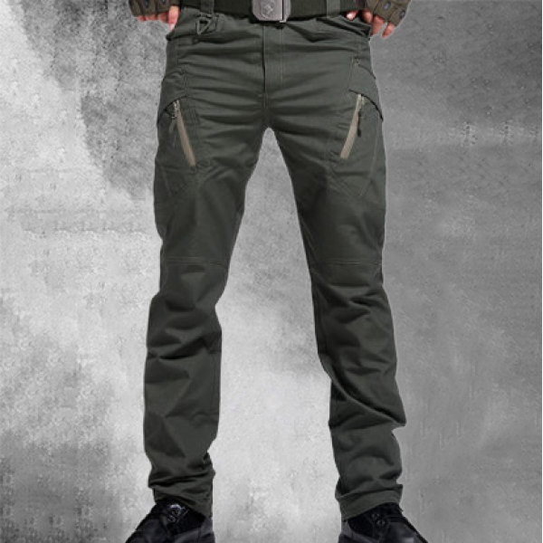 Men'S Pocket Patchwork Overalls