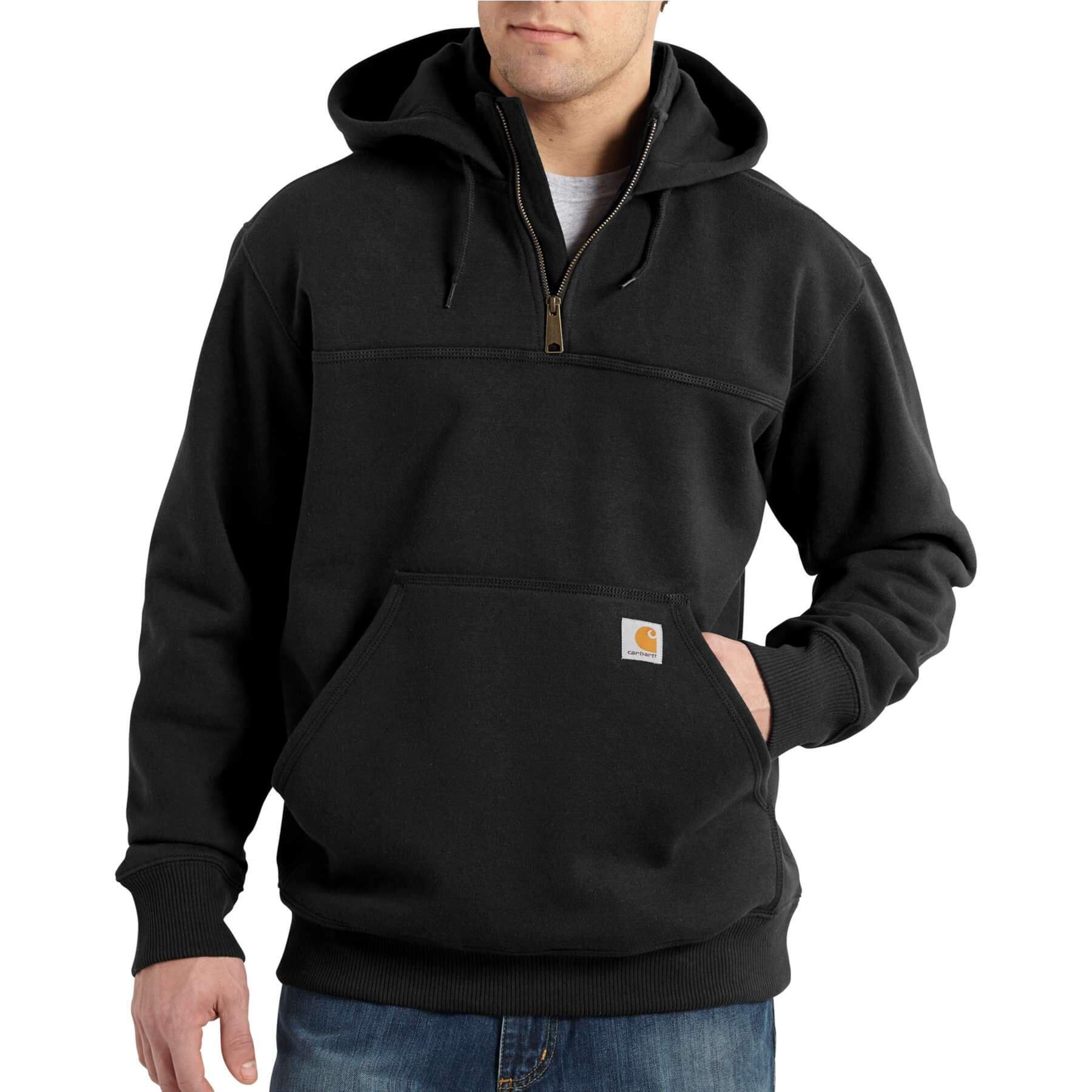 CHT Rain Defender Heavyweight Loose Fit Quarter-Zip Hooded Sweatshirt 100617