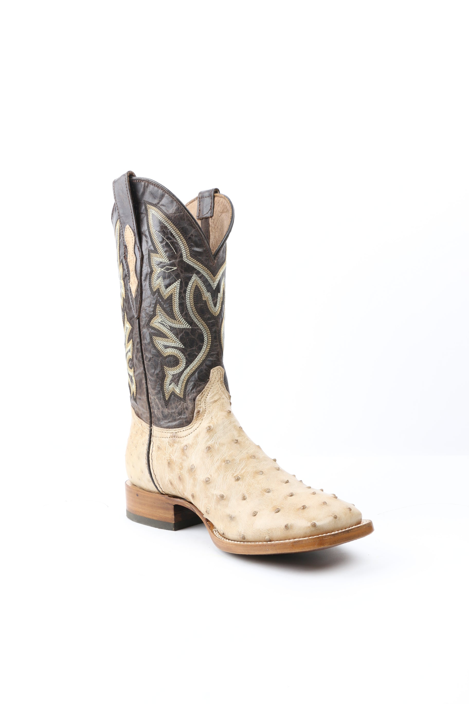 Chero's Premium Exotic Ostrich Champagne Clearance Sale 70%OFF