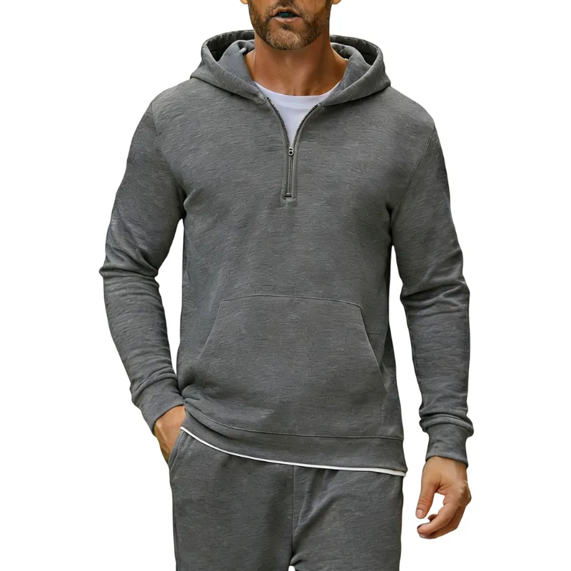 🔥Men's Plain Drop Shoulder Sweatsuit Set🔥