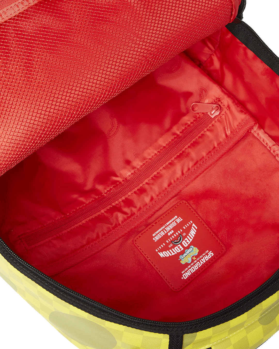 SPONGEBOB SQUARE CHECK FLEX DLXSV BACKPACK