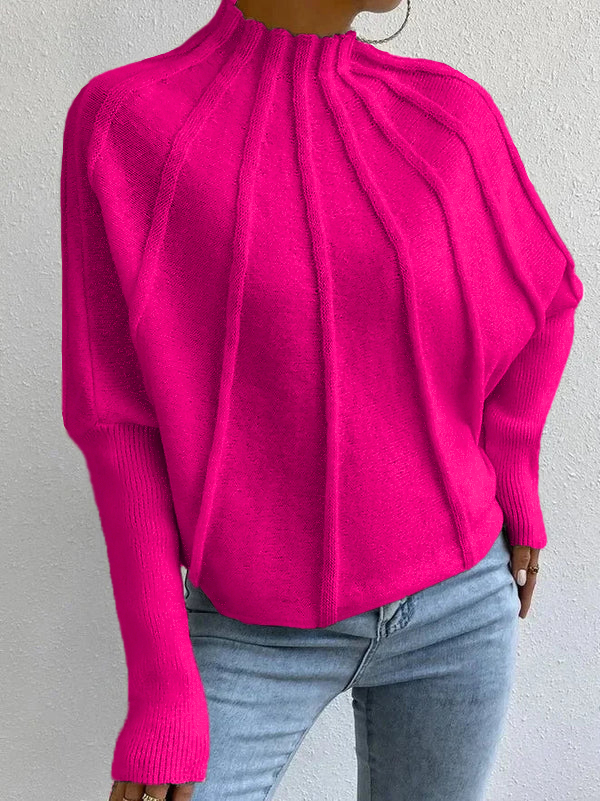 🎄Christmas Clearance🔥 2024 Women's Casual Bat Sleeve Pullover Sweater