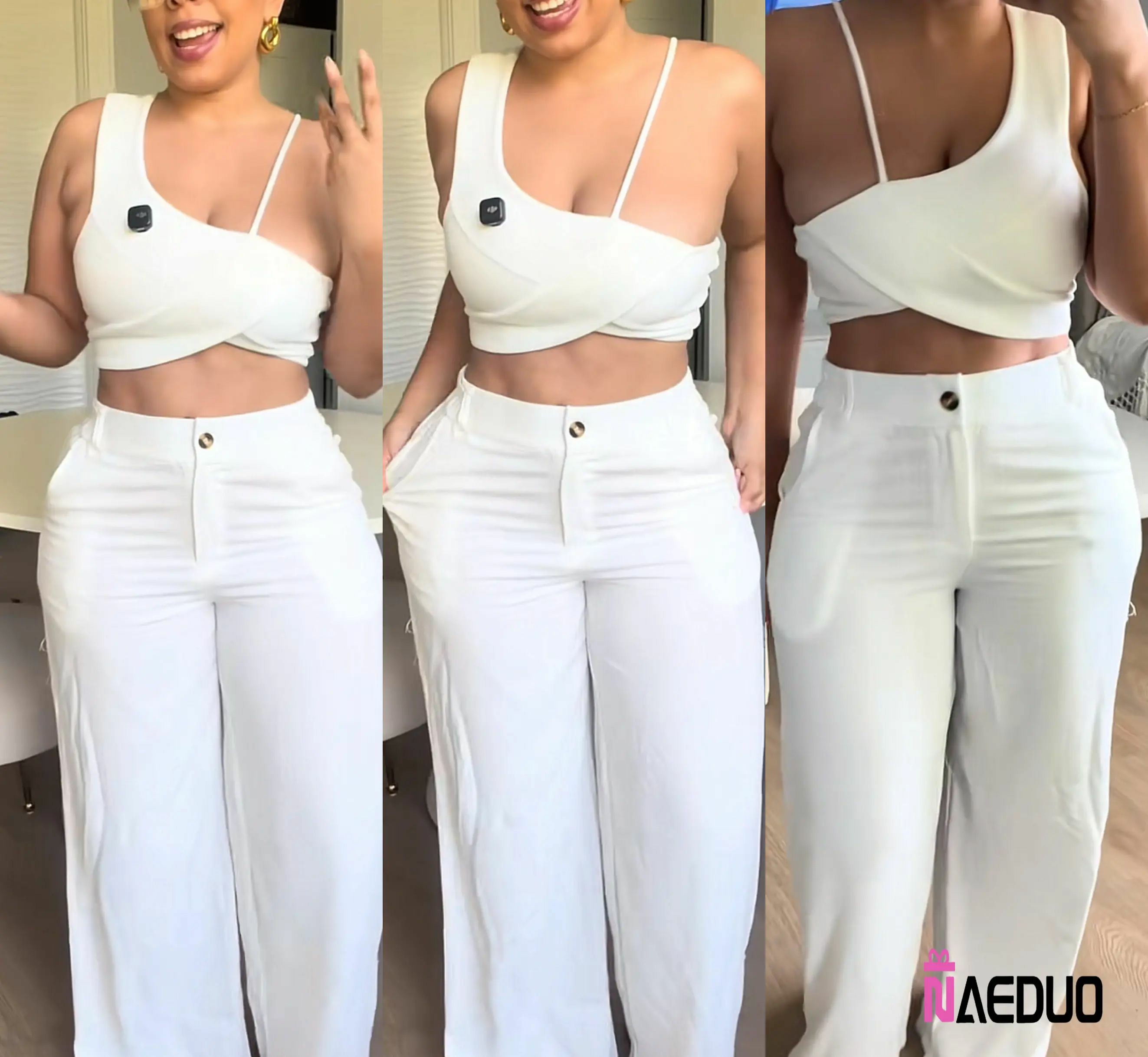 Women's Cotton Linen Pants | Summer 2026 Trendy High Waisted Wide Leg（TikTok Exclusive Offer）