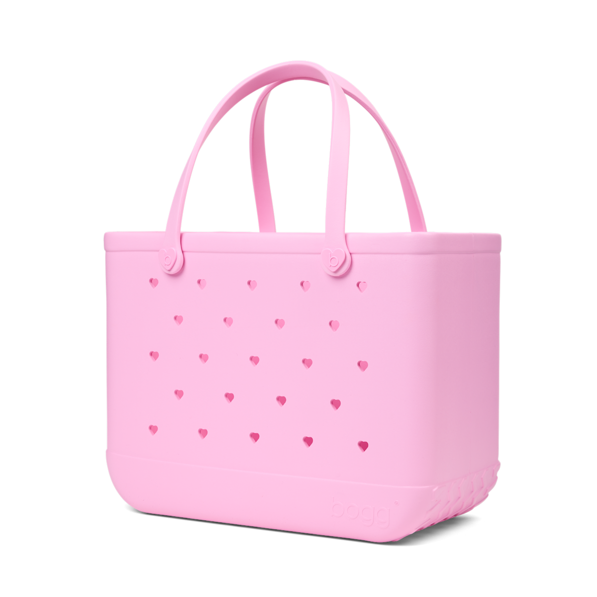 Original Bogg Bag - Cut Out Heart Pink Taffy