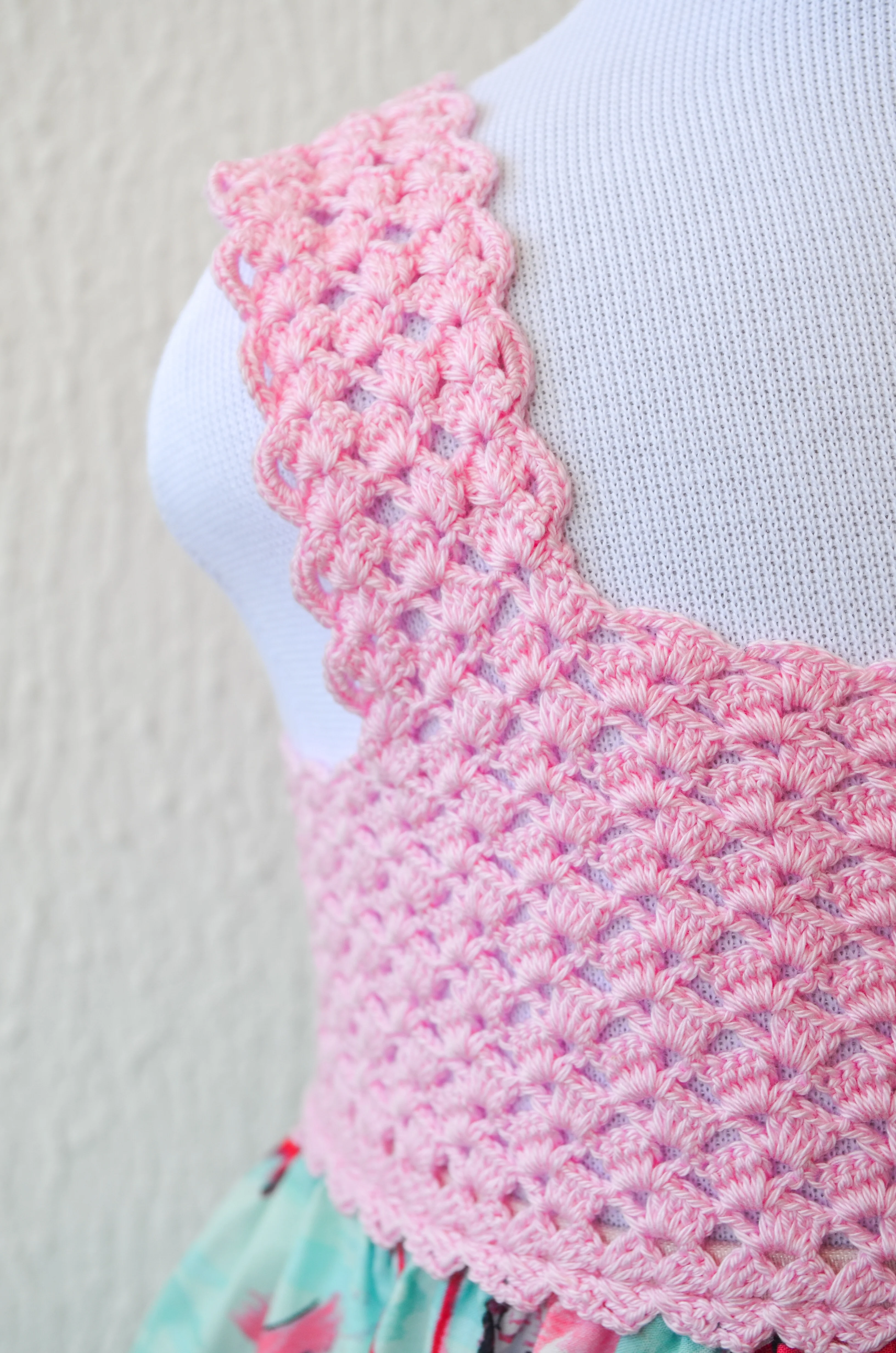 Candy Pink Flamingo Dress