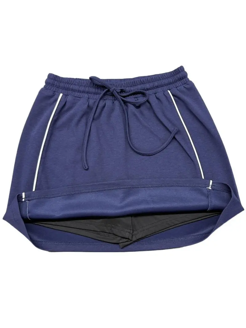 Autumn 2-Piece Short Dress Set Long Sleeve Top & Tennis Skirt