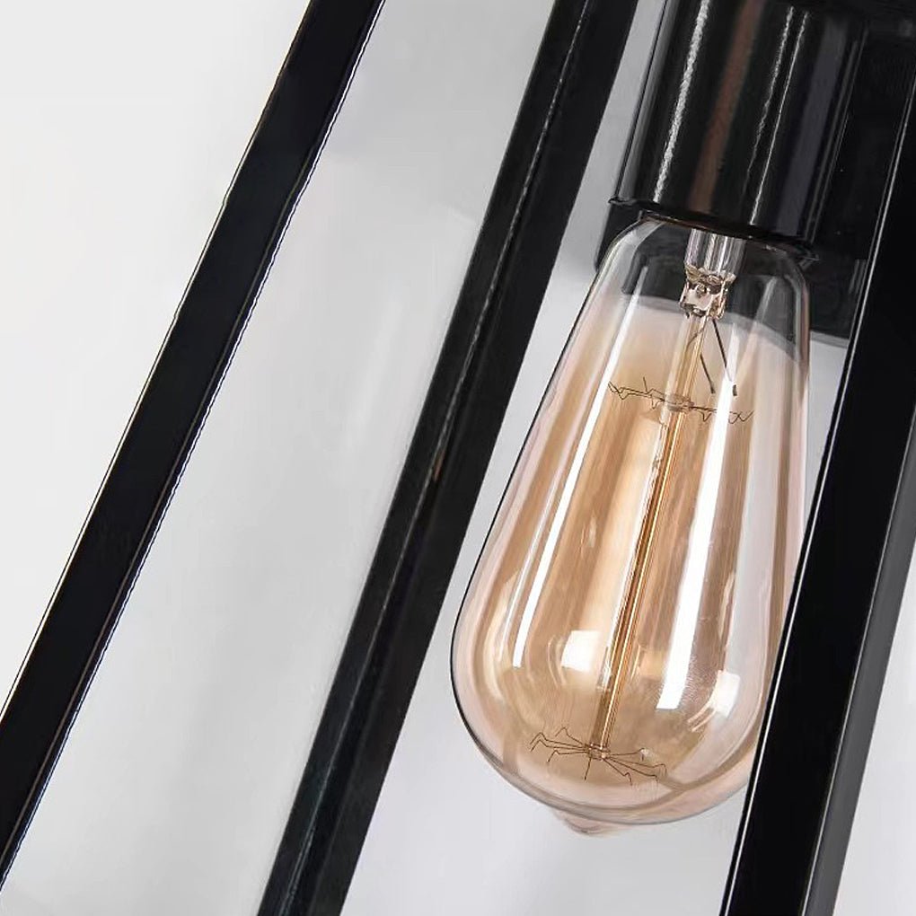 Vintage Industrial Style Glass Sconce Waterproof Outdoor Wall Lights Wall Lamp
