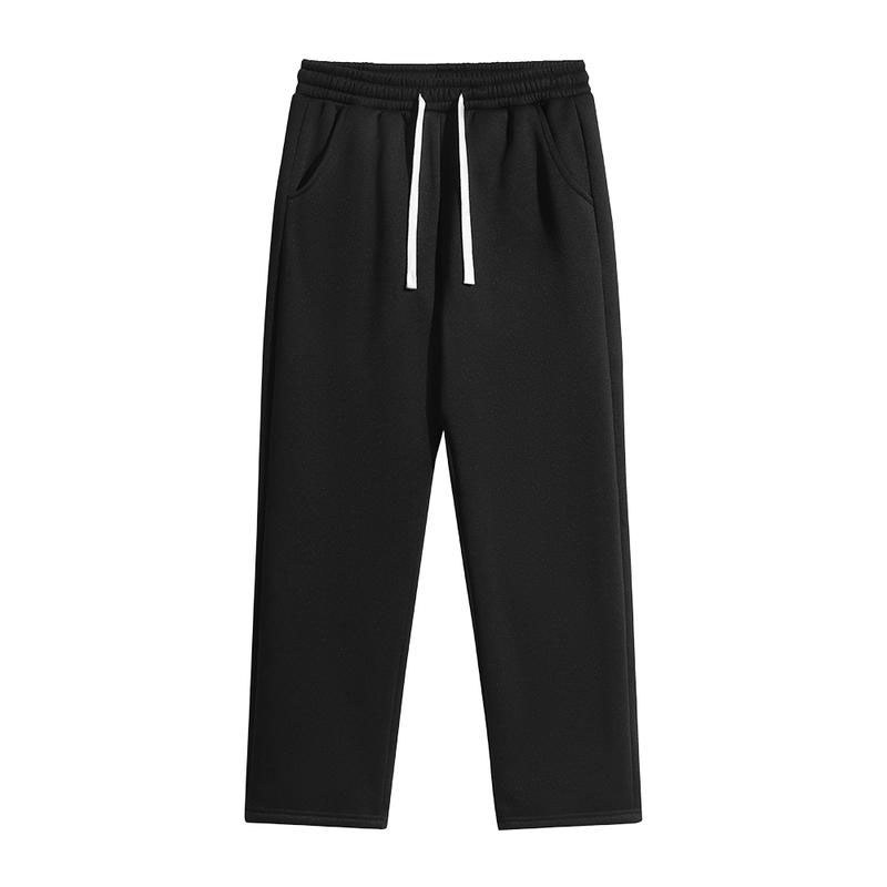 Men's Regular Fit Solid Color Jogger Pants