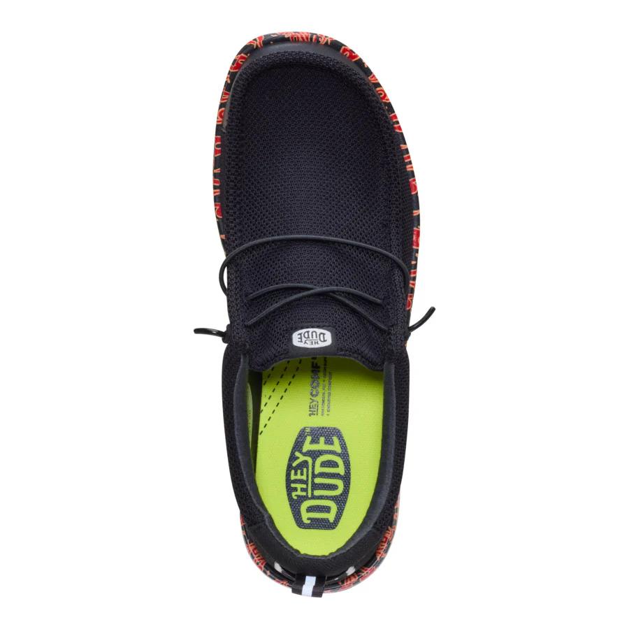 Wally Work CE Flames - Black/Salsa Red