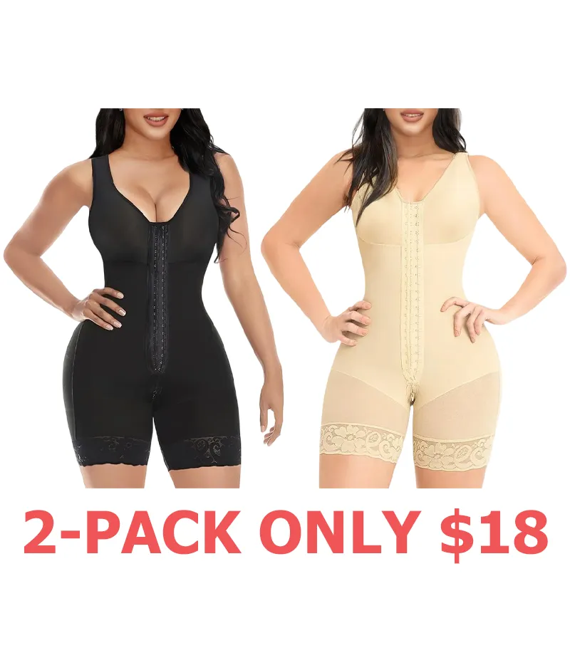 Women's Fajas Colombianas Shapewear for Women Tummy Control Full Shapewear Butt Lifter