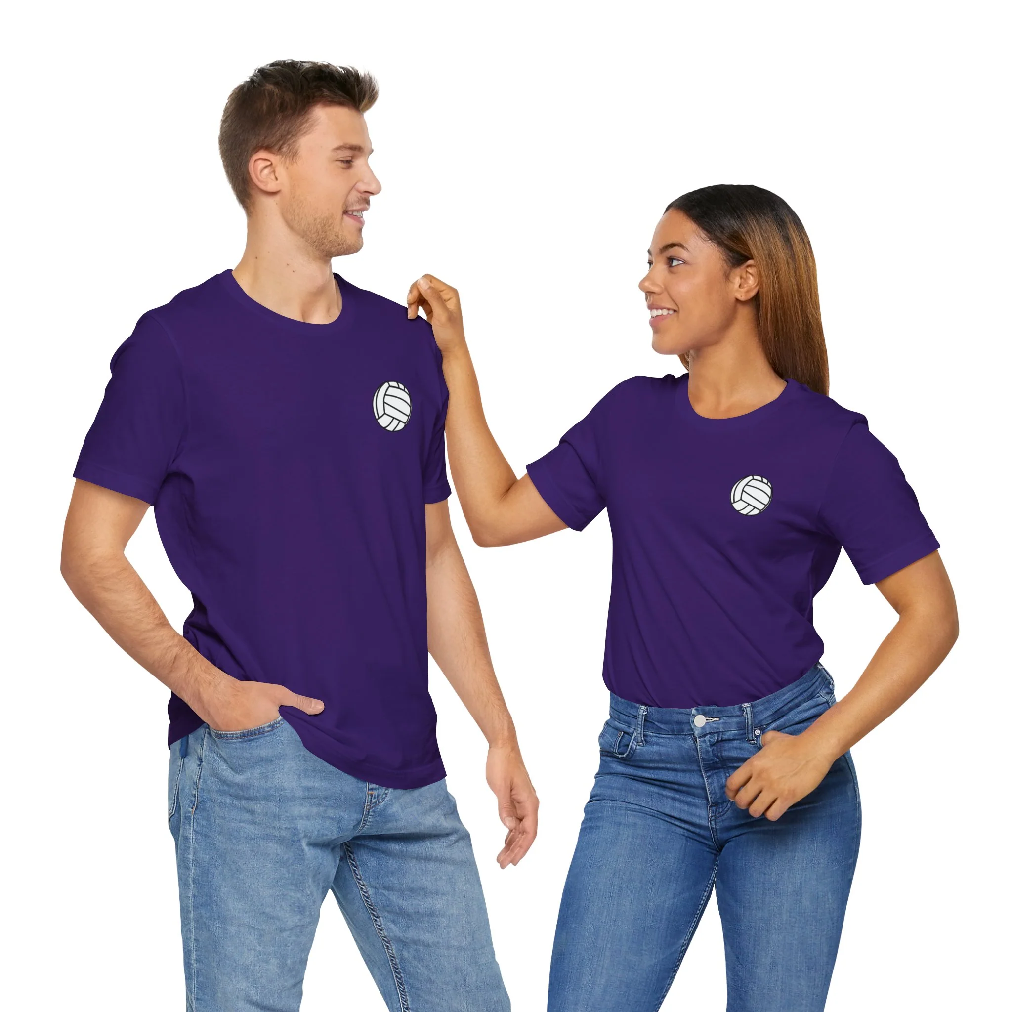 Volleyball Patch Unisex Softstyle T-Shirt