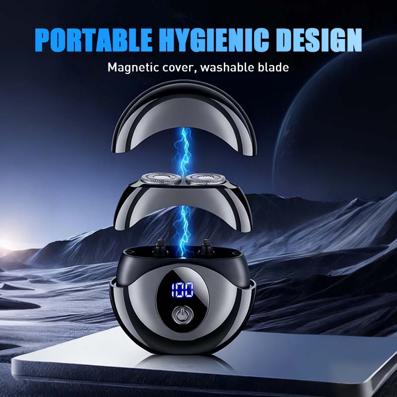 Men's Portable & Powerful Electric Shaver Set