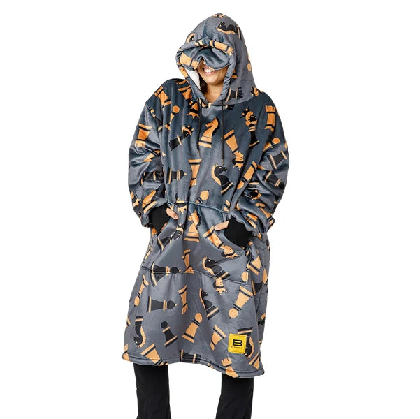 Wearable blanket Oversized with sherpa lining One size fits most.