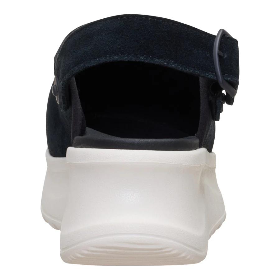 Delray Clog Suede - Black/Egret