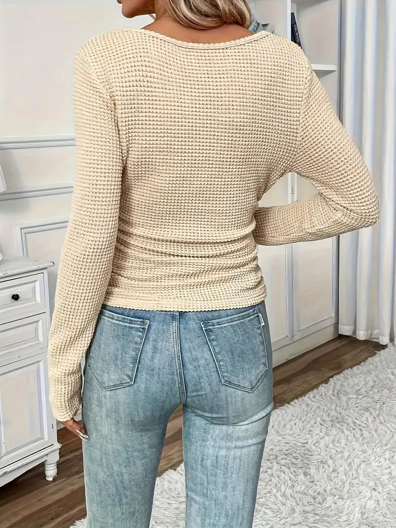 Women's Slim-Fit Long Sleeve T-Shirt