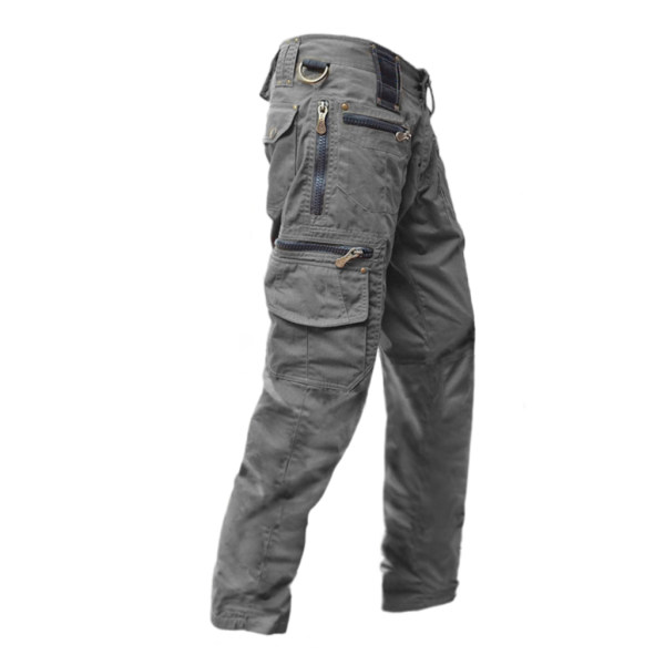 Men'S Pocket Patchwork Overalls