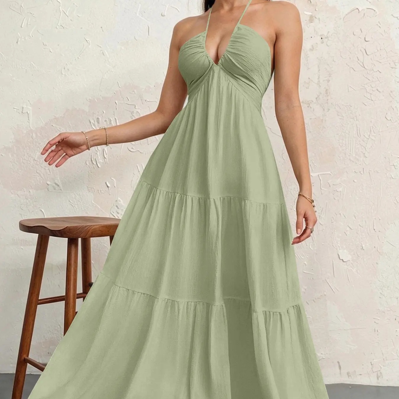 Women's Plain Dress, Summer Clothes Women