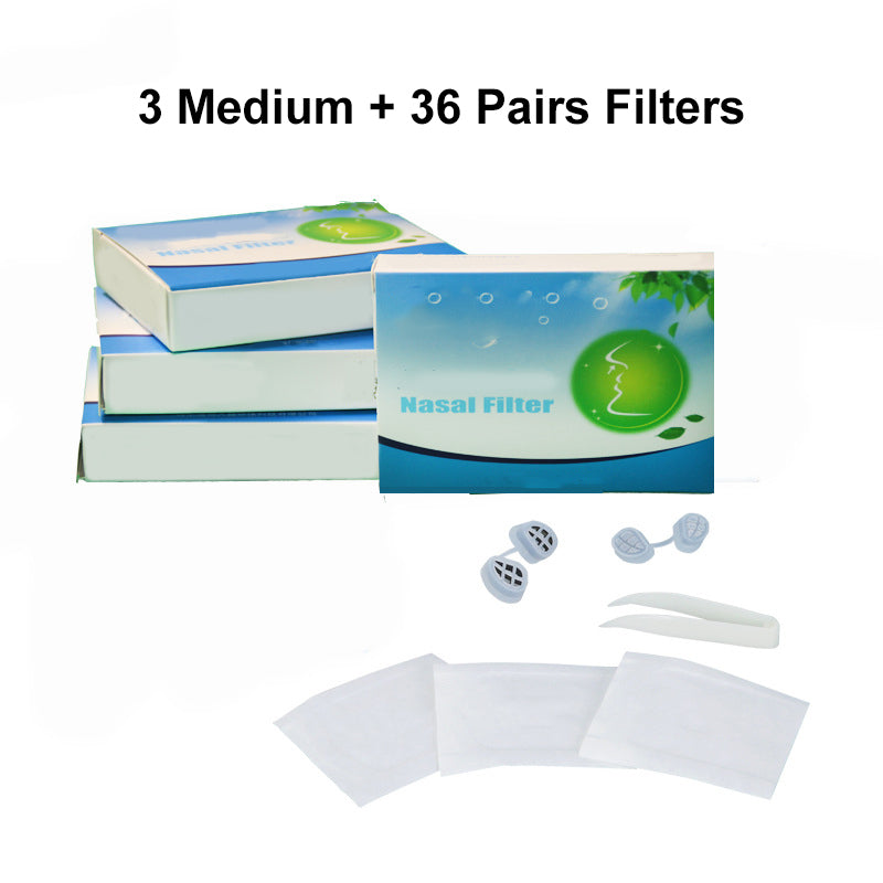 Invisible Nasal Filters for Allergy & Dust Relief