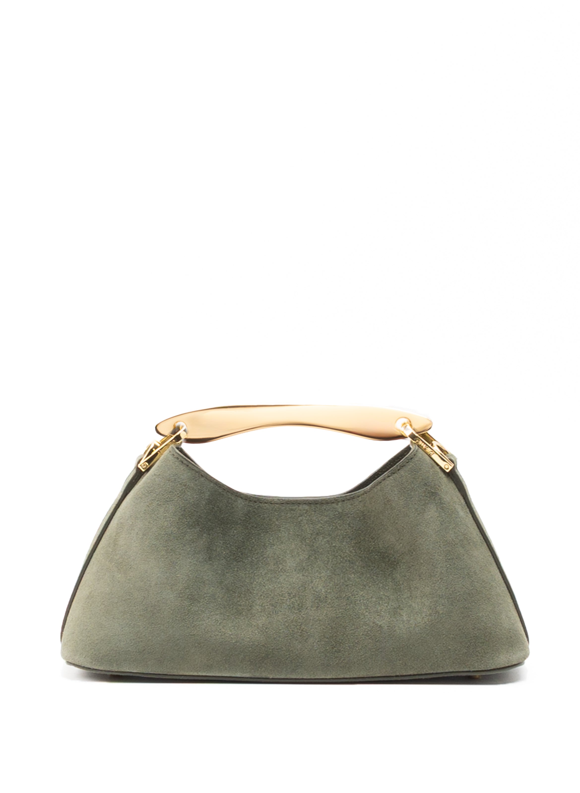 Mini Boomerang Suede Khaki Clearance Sale 85%OFF