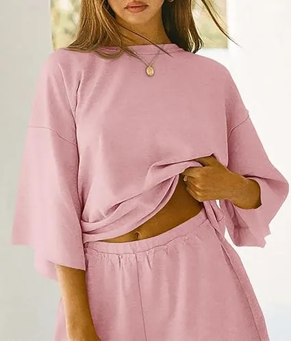 Womens Casual Comfy 2 Piece