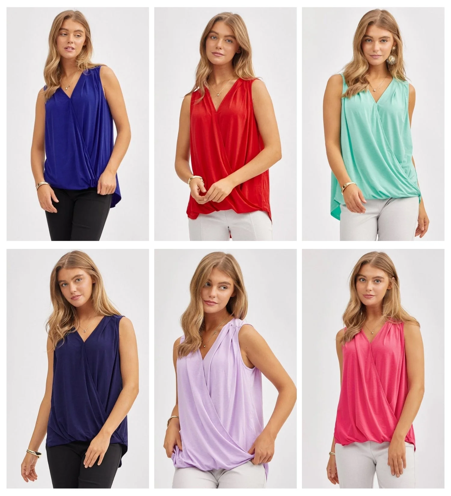 Dear Scarlett Charming Tank Top (multiple color options)
