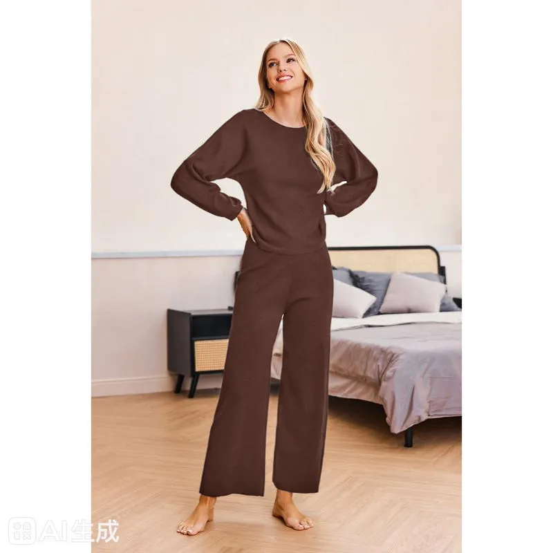 ✨ Women’s Cozy 2-Piece Knit Set – Fall/Winter Must-Have ✨