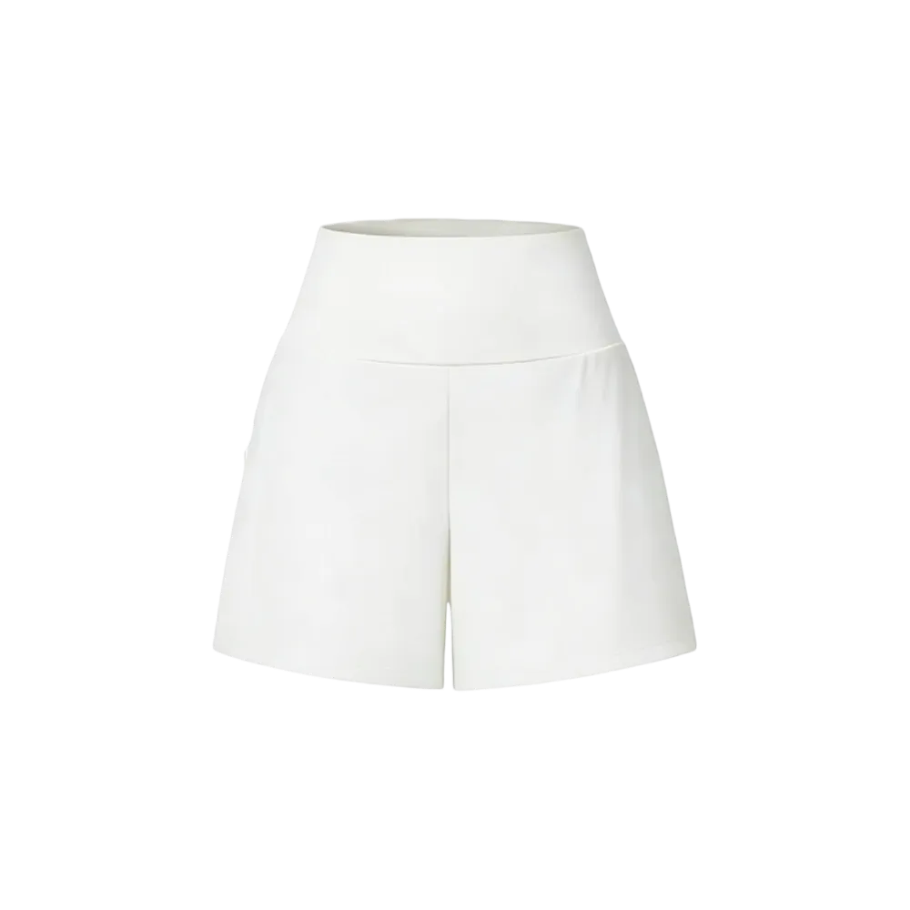 Super High Waisted Back Pocket & Side Hidden Pocket 2-in-1 Yoga Shorts