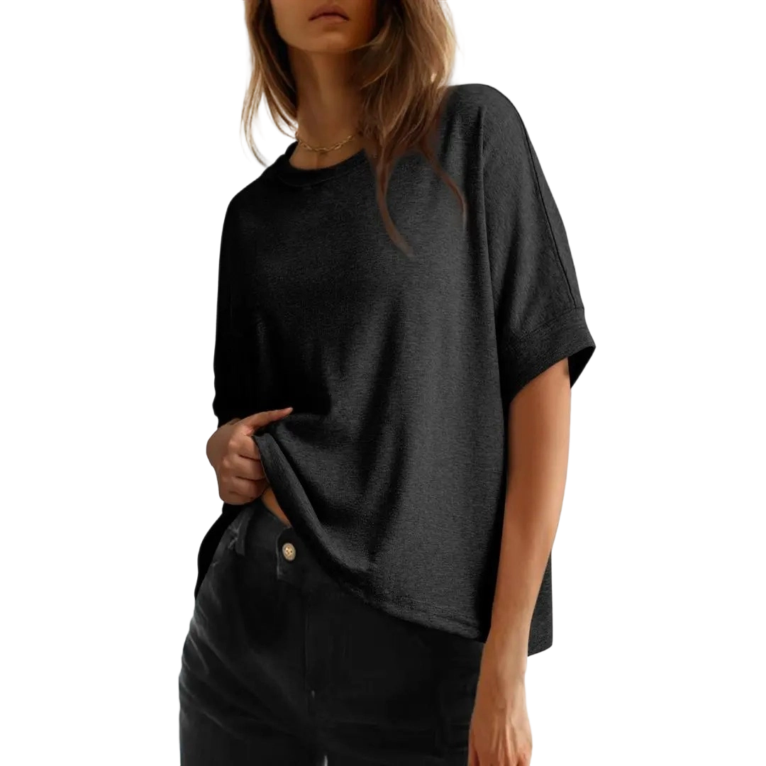 Women's Relaxed Oversized Soft Basic Tee