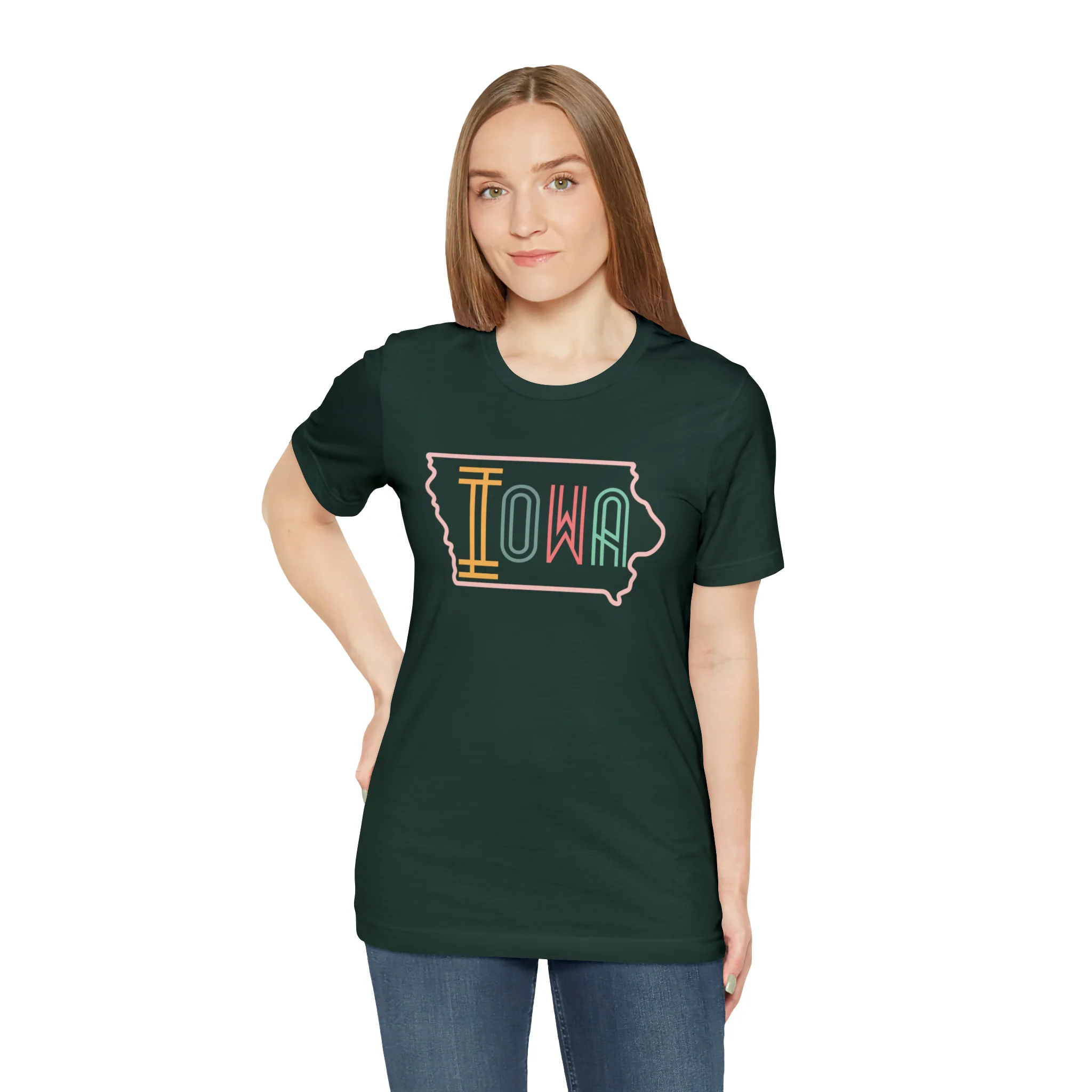 Iowa Light Unisex Jersey Short Sleeve Tee