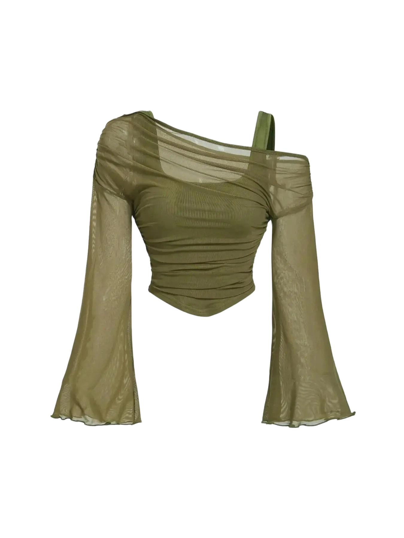 Women's Drop Shoulder Long Sleeve Knit Top