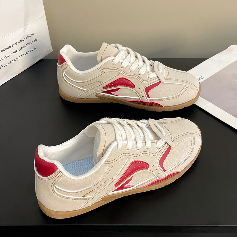 Contrast Flat Sneakers (multiple color options)