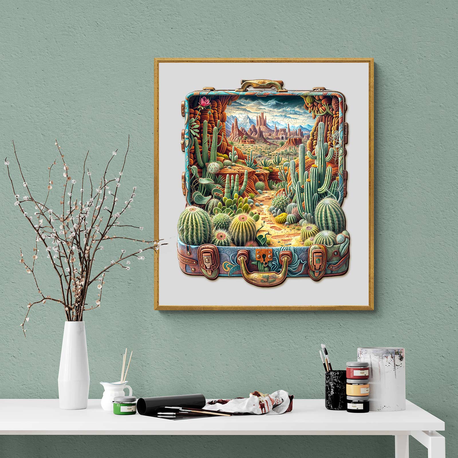 Desert Odyssey-2 Wooden Jigsaw Puzzle