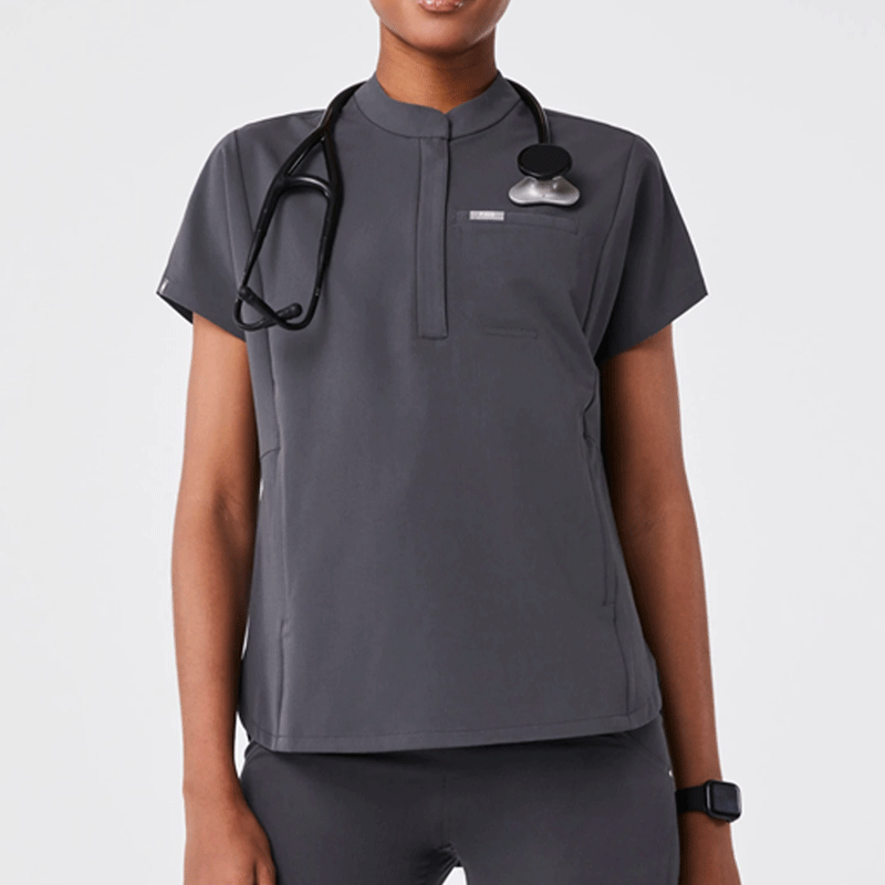Stretch Scrub Top & Jogger Scrub Pants Set