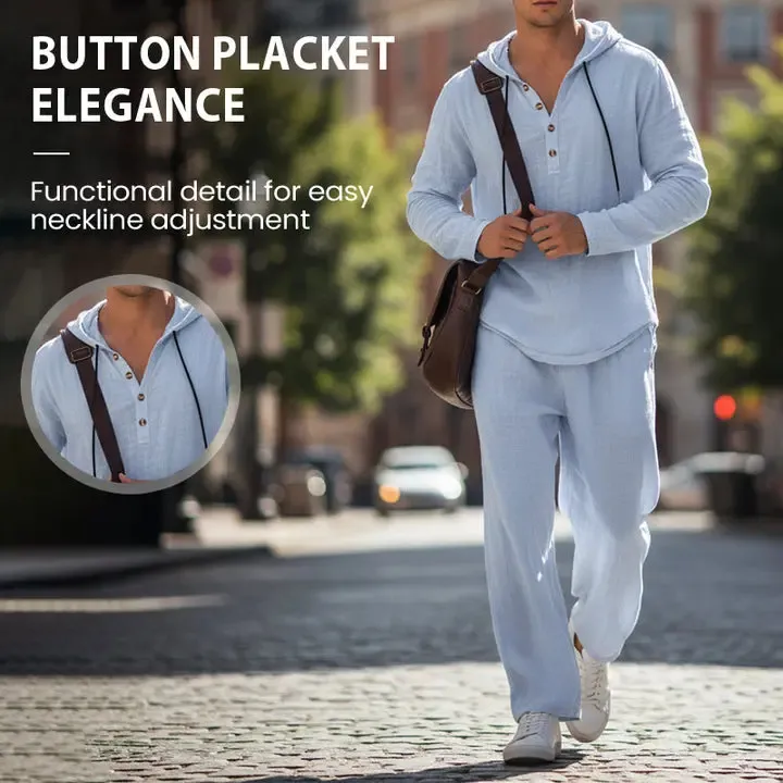 Men's Hoodie & Jogger Set Casual Loungewear 2-Piece Set