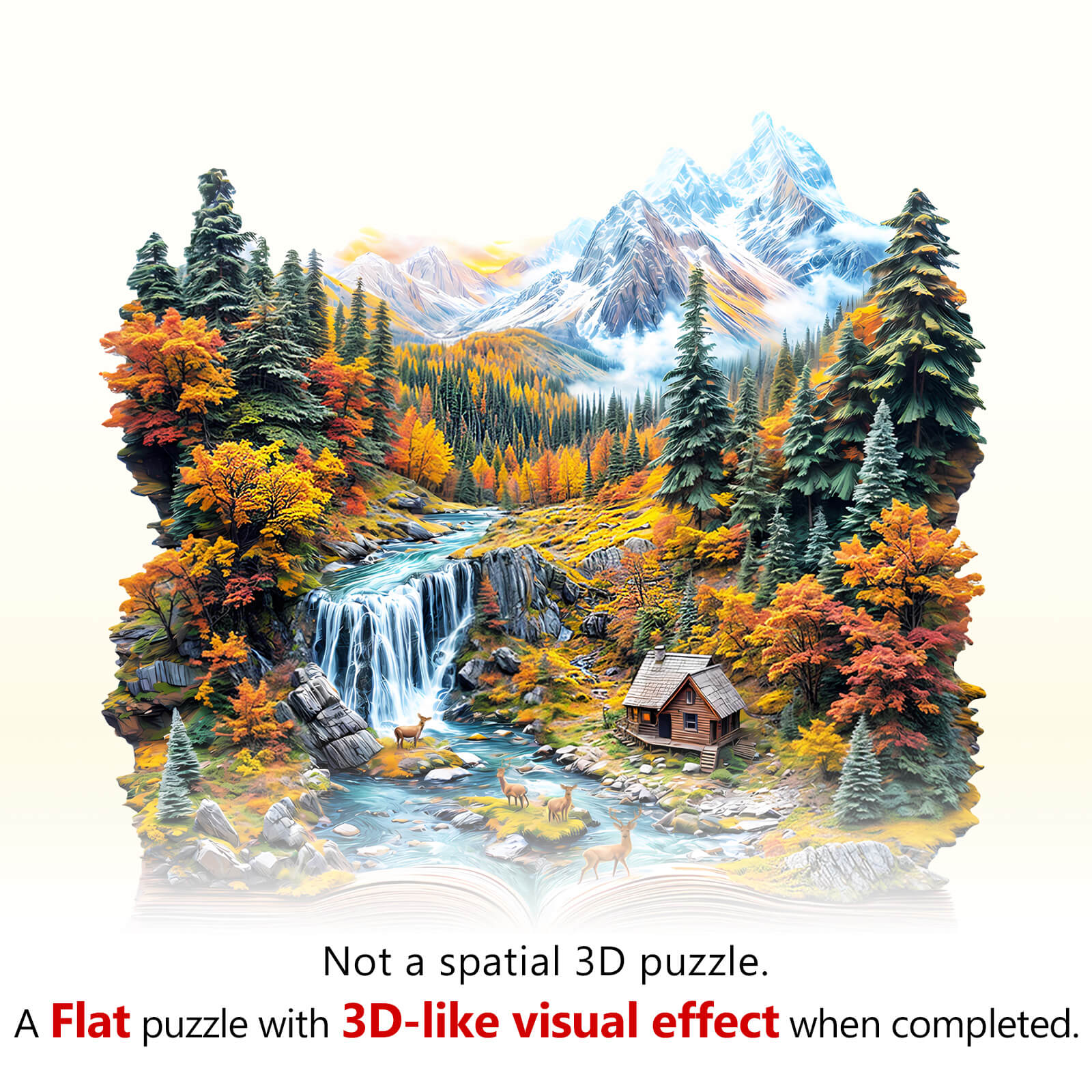 Autumn Wonderland Wooden Jigsaw Puzzle
