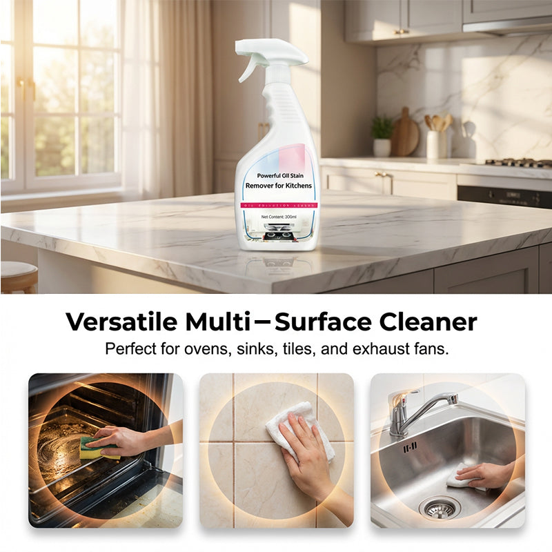 Powerful Oil Stain Remover for Kitchens