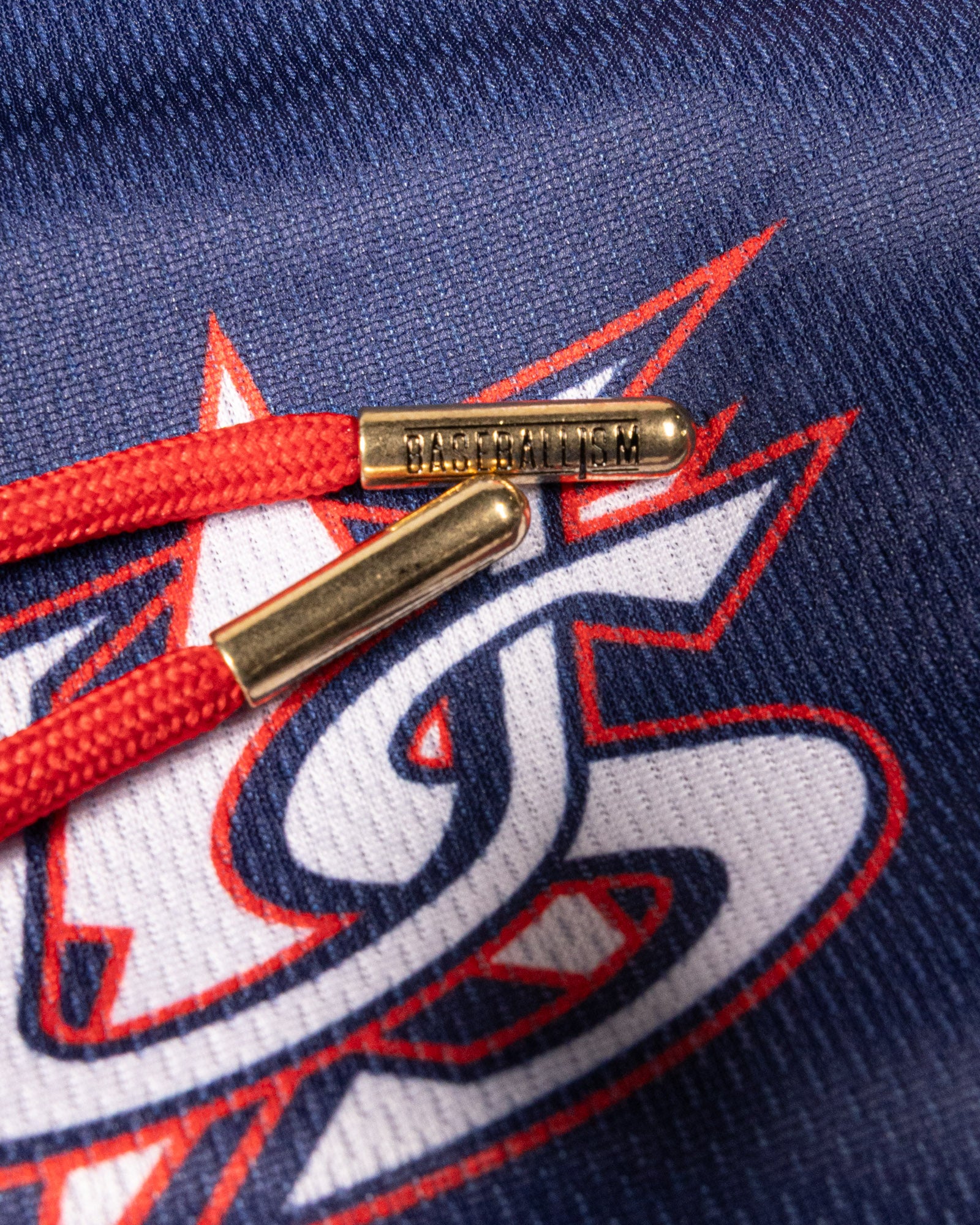 USA Pattern Diamond Air Youth Mesh Shorts (Navy) - Baseballism x USA Baseball