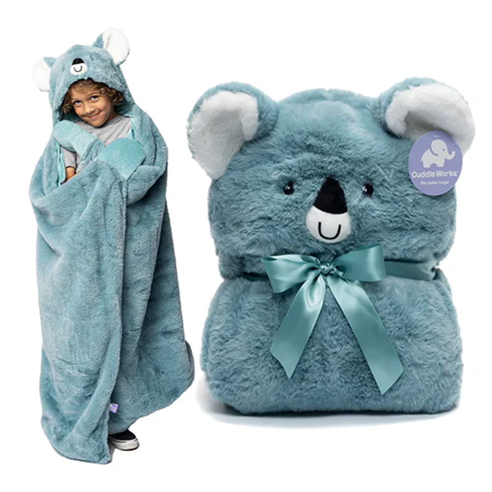 Koala Weighted Hoodie Blanket