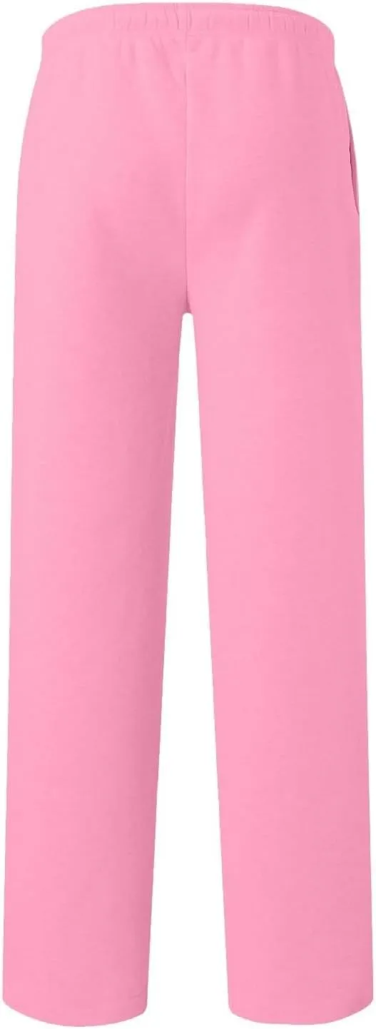 Women's Wide Leg Loose-Fit Fleece Sweatpants