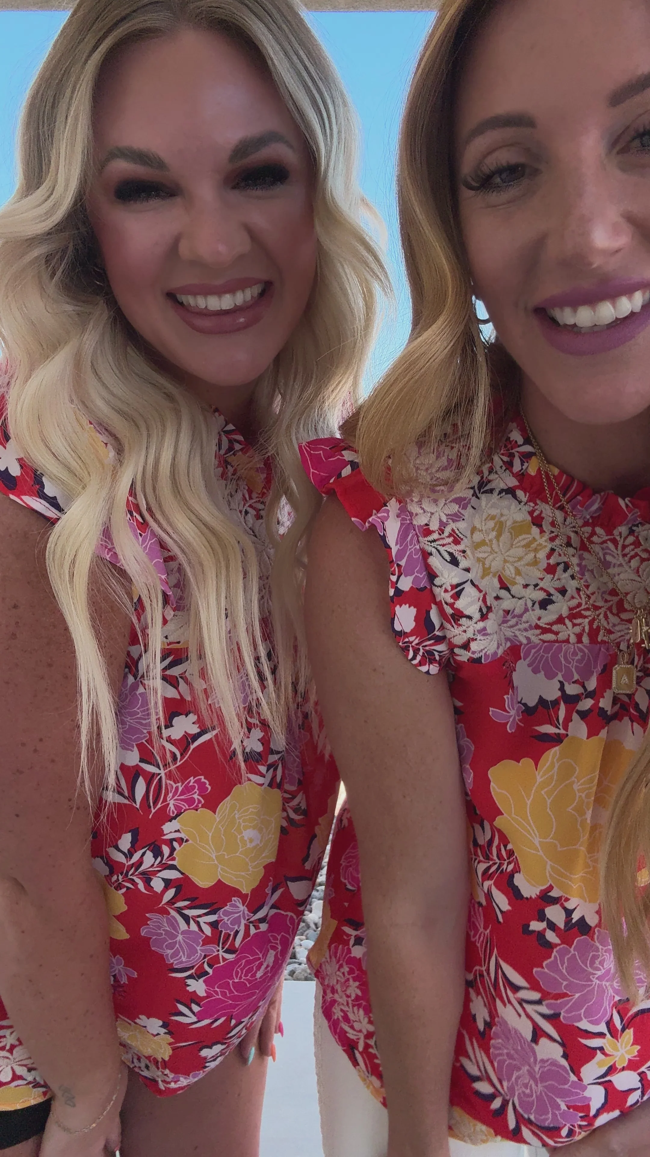 Among The Flowers Floral Top