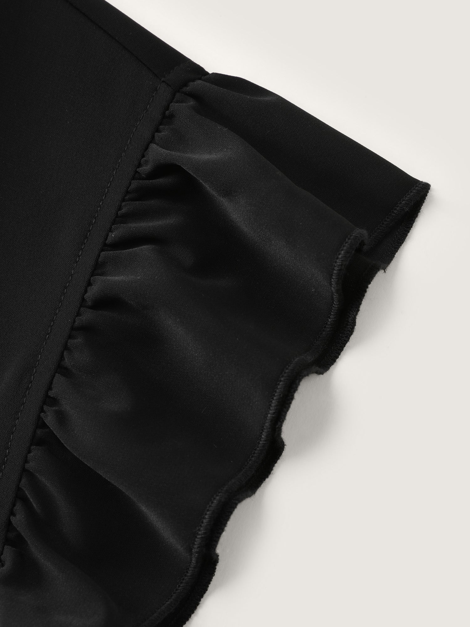 Geometric Print Color Contrast Mini Dress