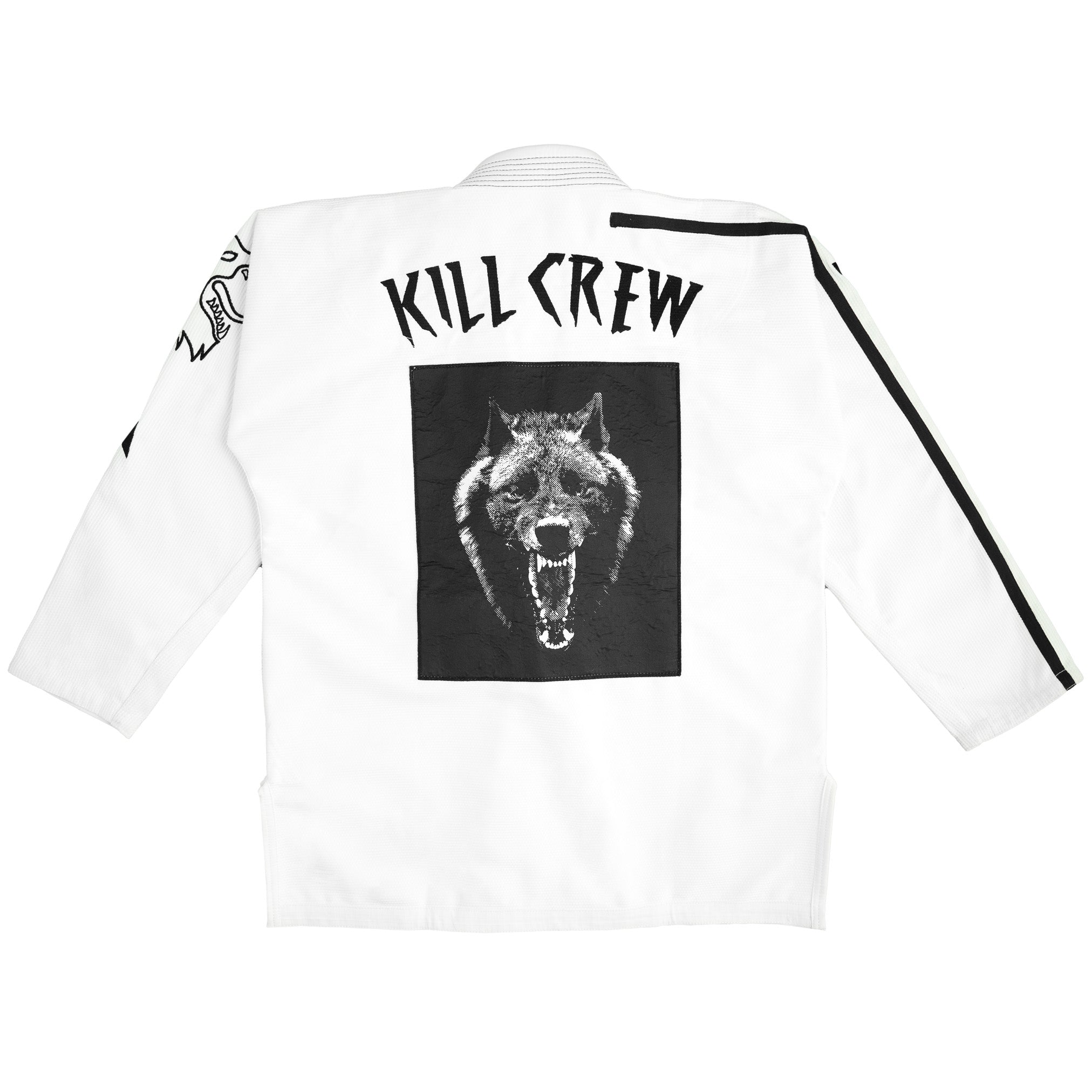 KILL CREW WOLF GI TOP - WHITE