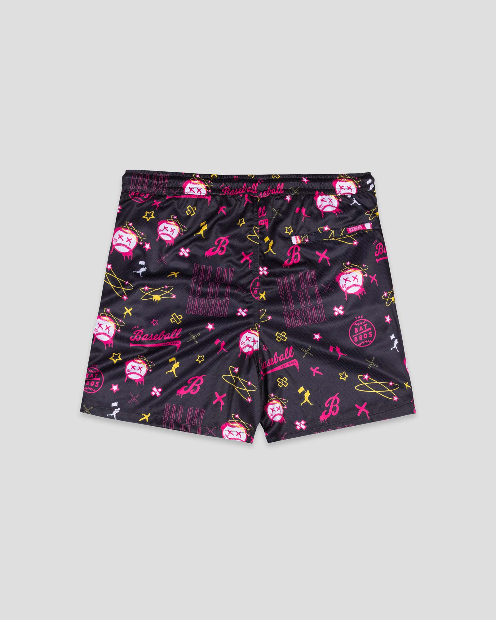 Bat Bros Bad Day Diamond Air Mesh Shorts - Youth