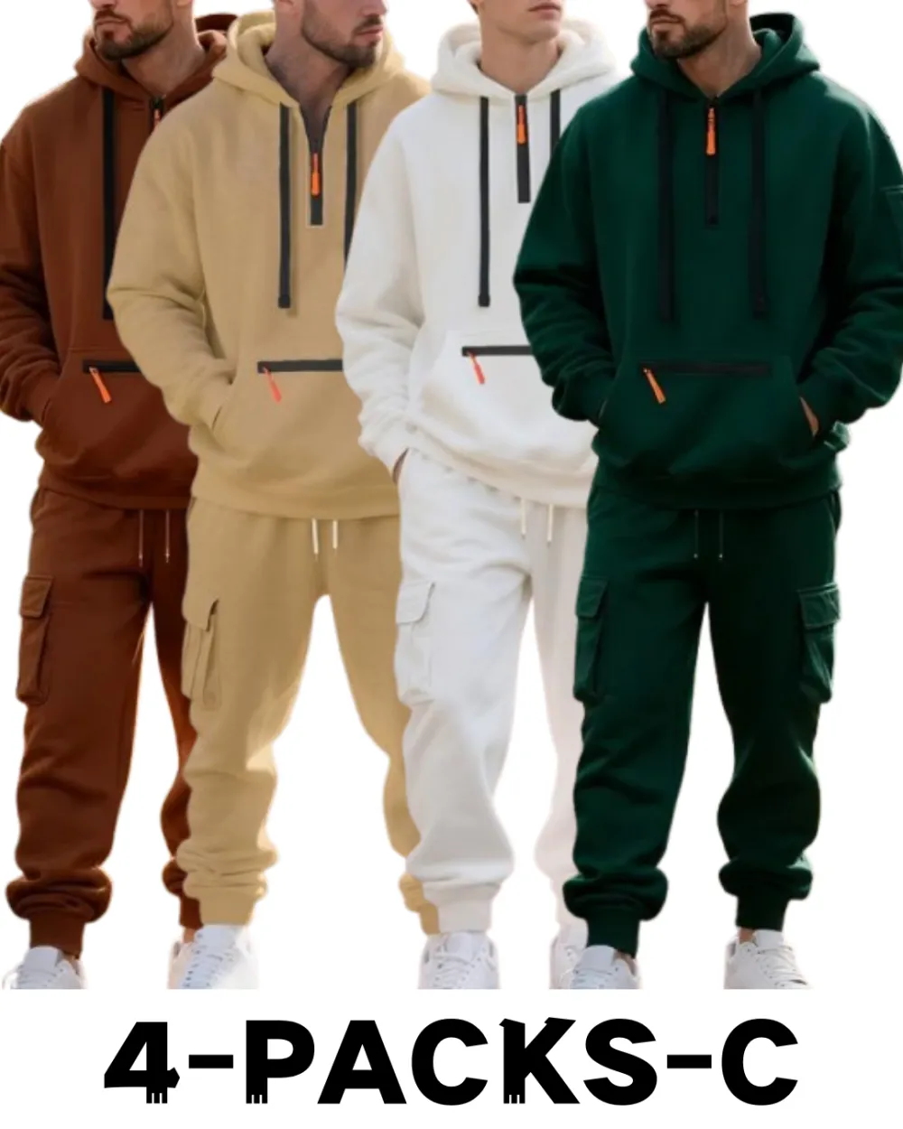 Men’s Multi-Pocket Winter Suit